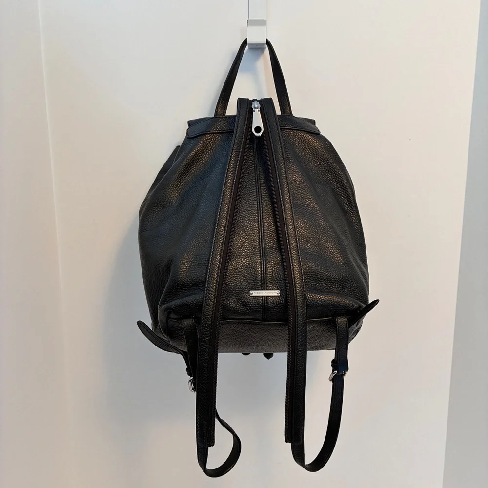 Rebecca Minkoff Bryn Backpack Pebbled Leather Black